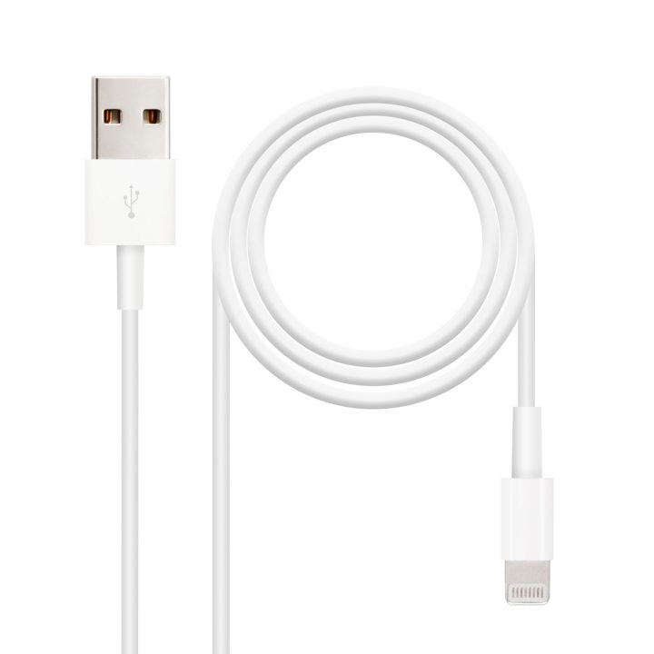 Nanocable CABLE LIGHTNING IPHONE A USB 2.0, IPHONE LIGHTNING-USB A/M…