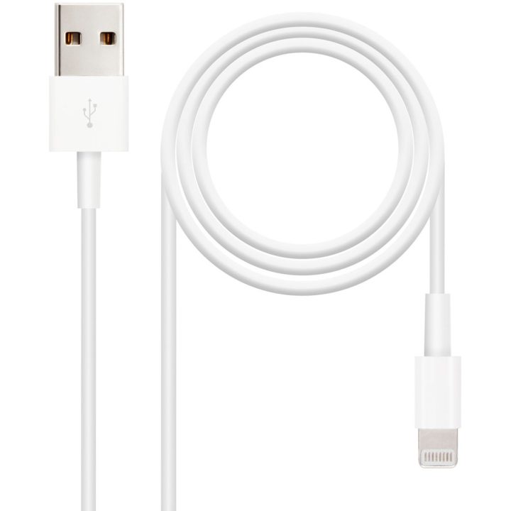Nanocable CABLE LIGHTNING IPHONE A USB 2.0, IPHONE LIGHTNING-USB A/M…