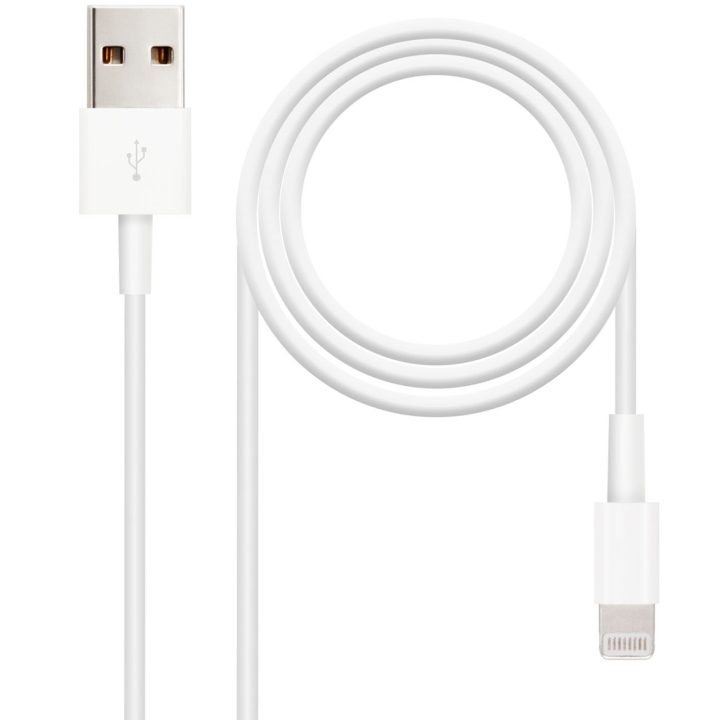 Nanocable CABLE LIGHTNING IPHONE A USB 2.0, IPHONE LIGHTNING-USB A/M…