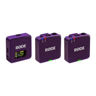 Microfone Rode Wireless GO III roxo (WIGOGEN3PUR)