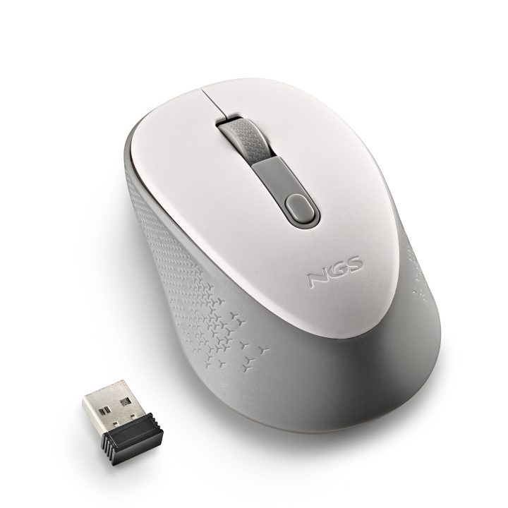 NGS DEW Office Ambidextrous RF Wireless Optical Mouse 1600 DPI