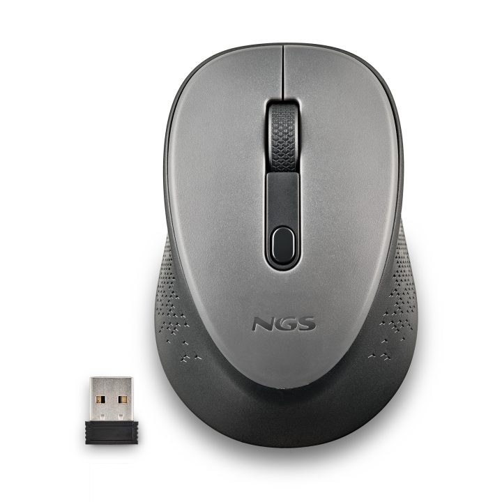 NGS DEW Office Ambidextrous RF Wireless Optical Mouse 1600 DPI