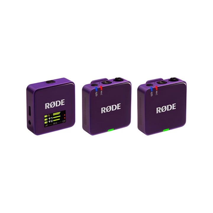 Microfone Rode Wireless GO III roxo (WIGOGEN3PUR)