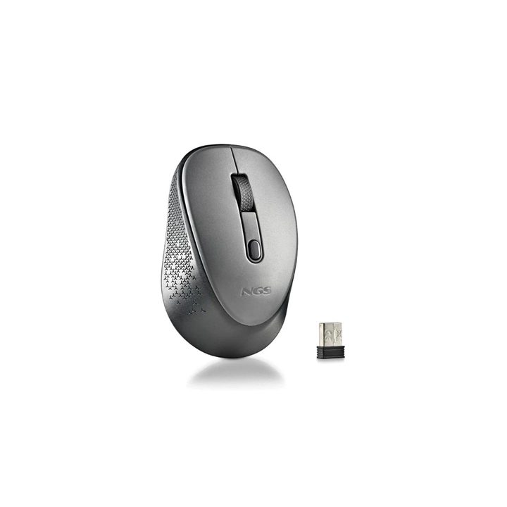 NGS DEW ratón Oficina Ambidextro RF inalámbrico Óptico 1600 DPI