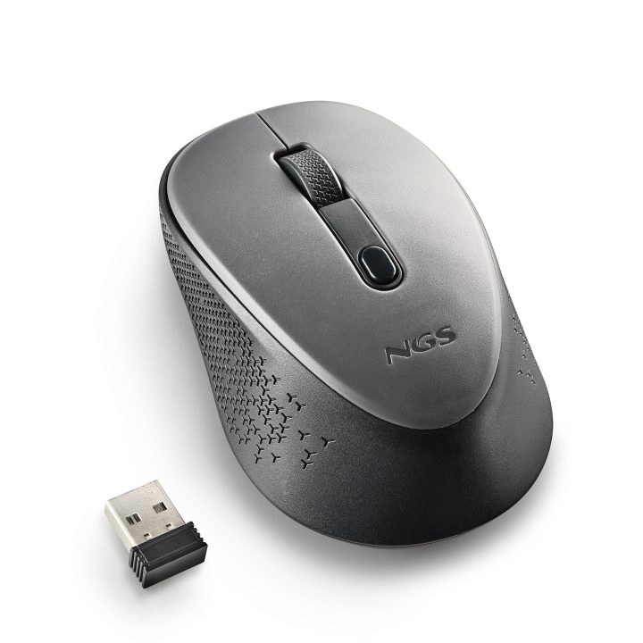 NGS DEW rato de escritório ambidestro RF sem fios óptico 1600 DPI