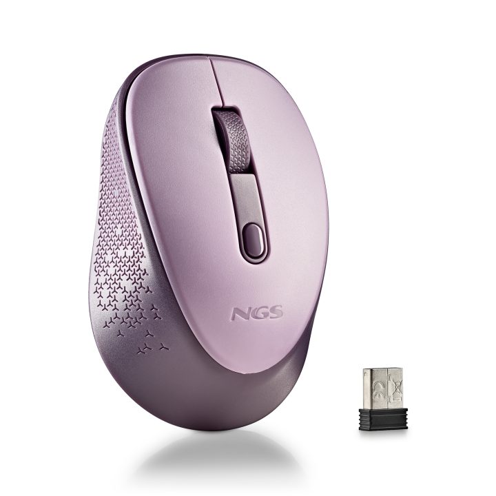 NGS DEW ratón Oficina Ambidextro RF inalámbrico Óptico 1600 DPI