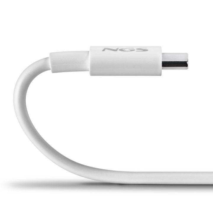 NGS ZYRO 60W-1 cable USB USB 2.0 1 m USB C 0,48 Gbit/s Blanco