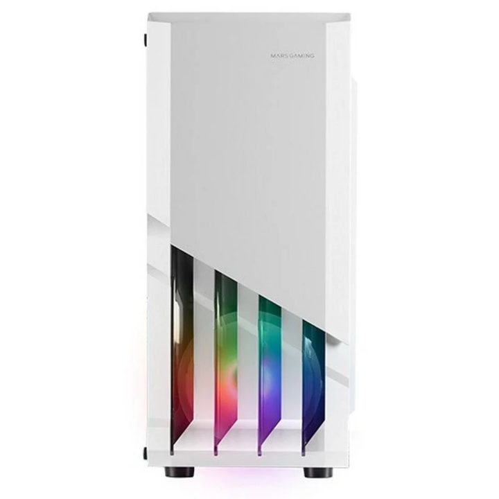 Mars Gaming MC-X2, ATX Gaming PC Case, FRGB Steel Front, 2 12cm FRGB…