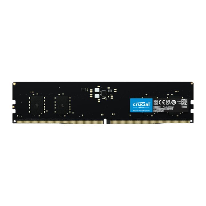 Crucial CT8G56C46U5 Memory Module 8 GB 1 x 8 GB DDR5 288-pin DIMM ECC