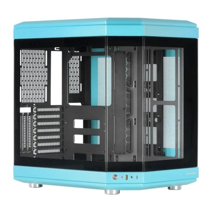 Mars Gaming MC-3T, Custom ATX Gaming Case, Continuous Triple Tempered…