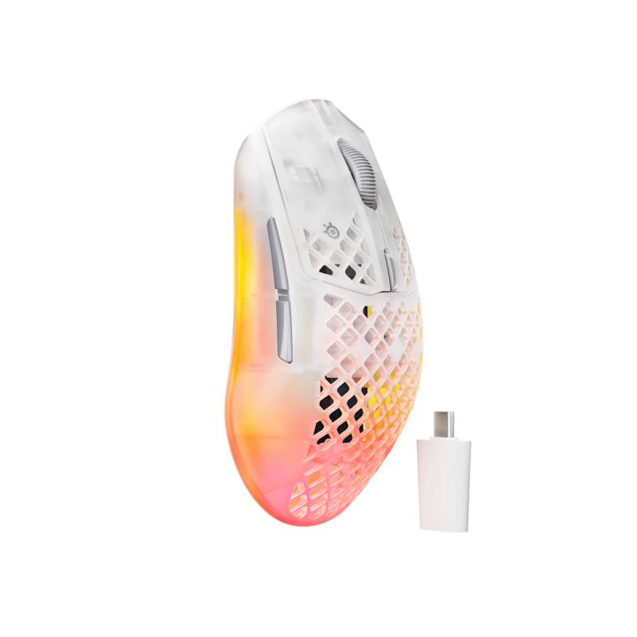 SteelSeries Aerox 3 Wireless Gen 2 Right-Handed Gaming Mouse RF…