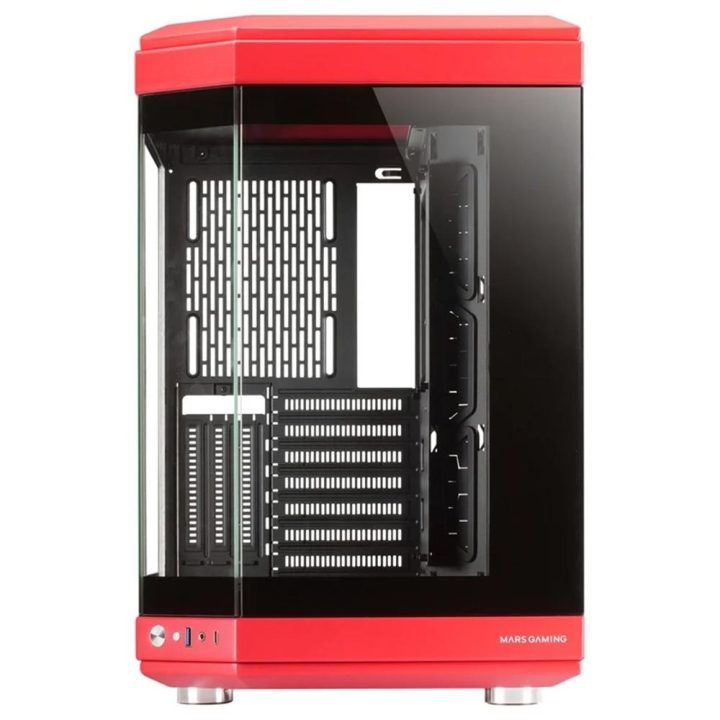 Mars Gaming MC-3T, Caja Gaming Custom ATX, Triple Ventana Cristal…