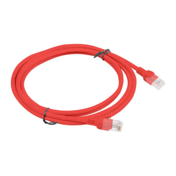 Cabo de rede Lanberg patch cord cat.6 UTP 2m preto fluke passed…