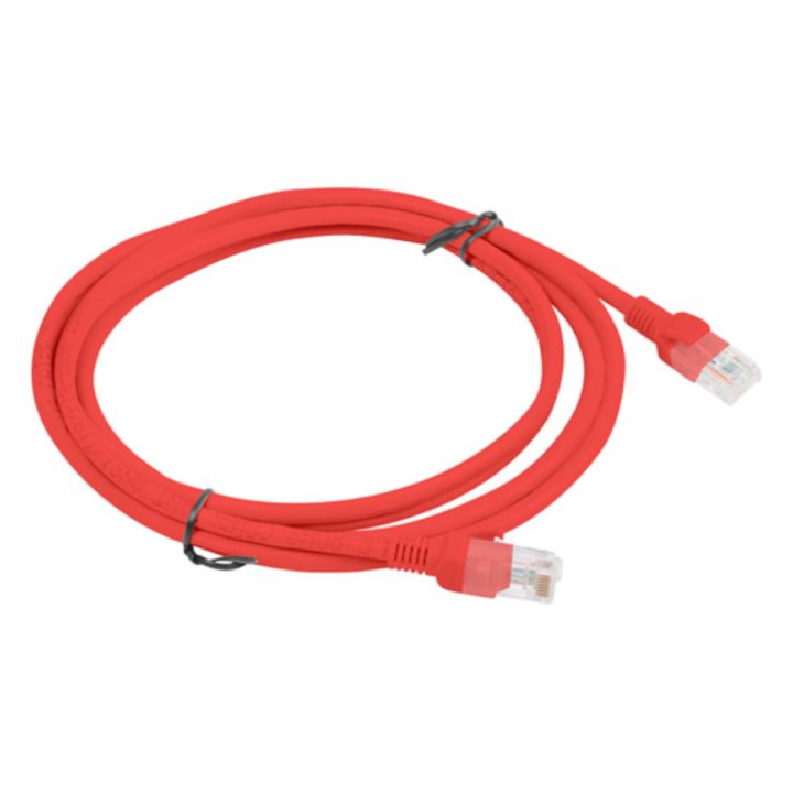 Lanberg Cat.6 UTP Patch Cable 2m Black Fluke Passed…