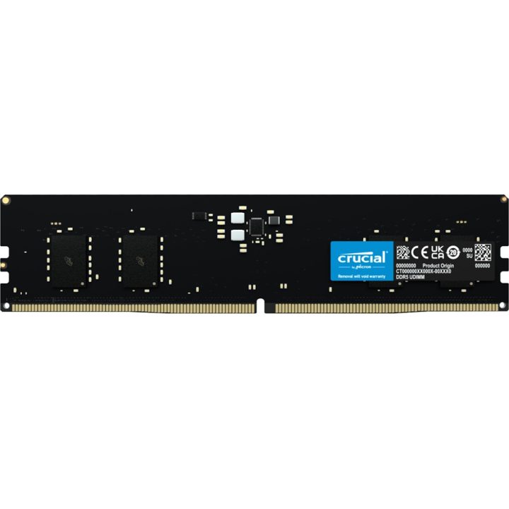 Crucial CT8G56C46U5 Memory Module 8 GB 1 x 8 GB DDR5 288-pin DIMM ECC