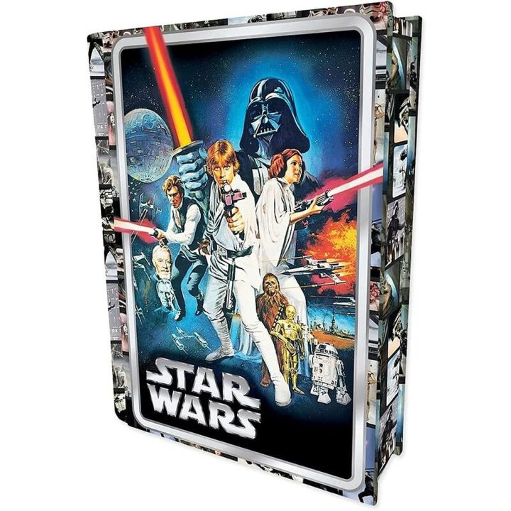 Puzzle livro lenticular prime 3d star wars poster de cartaz 300 peças
