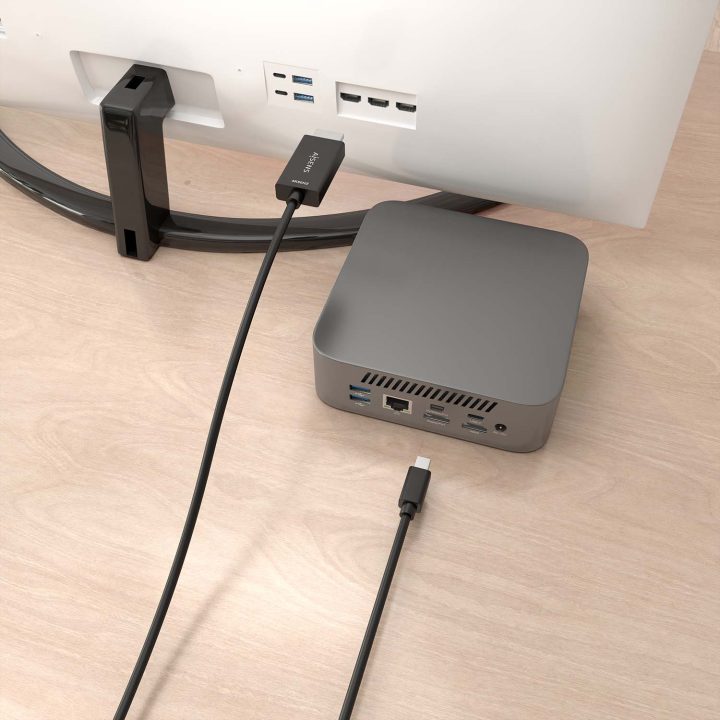AISENS Cable conversor MINI DP a HDMI 4K@60Hz, MINI DP/M-HDMI/M…