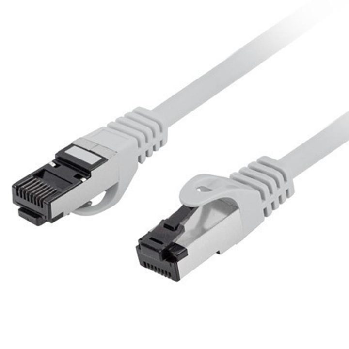 Lanberg Cat.8.1 S/FTP LSZH CU Patch Cable 0.25m Gray Fluke Passed…