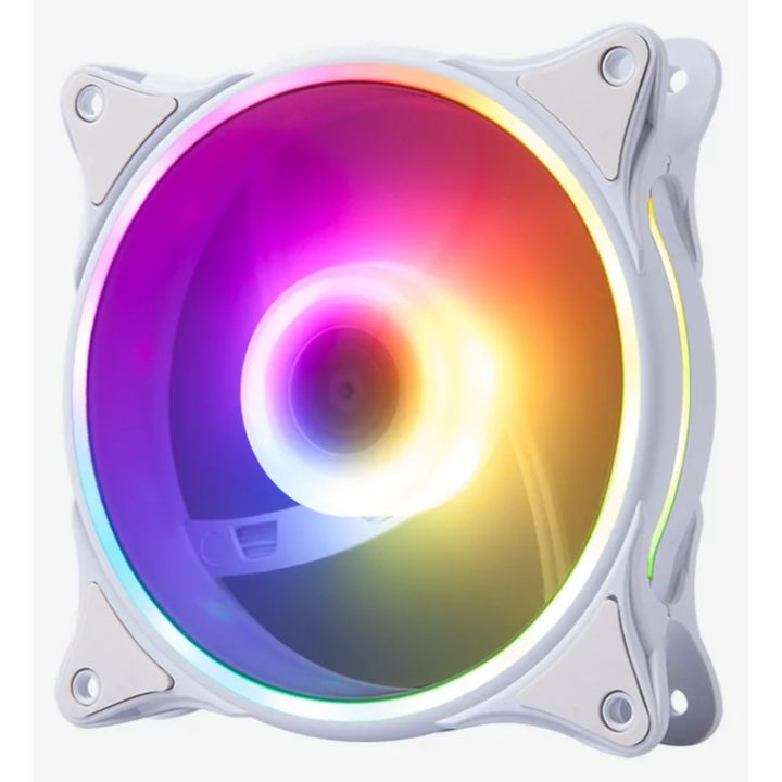 Hiditec N18 ARGB PC Case Fan 12 cm White