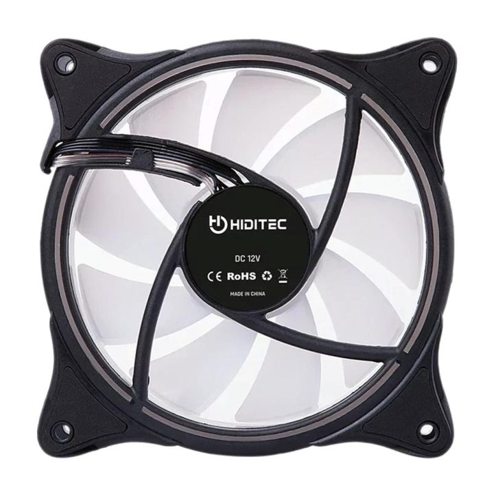 Hiditec N18 ARGB PC Case Fan 12 cm White