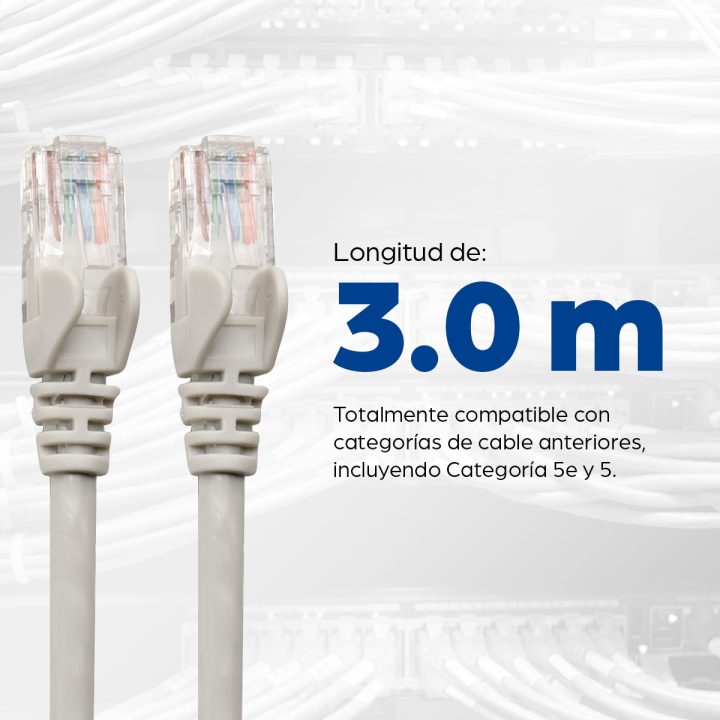 Intellinet Cabo de rede Cat6, UTP
