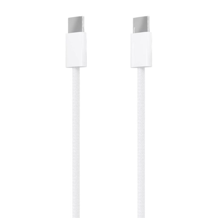 AISENS Cabo USB 2.0 3A 60W Apple, tipo USB-C/M-USB-C/M, Branco, 1.0m