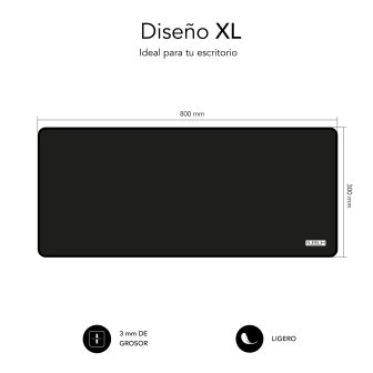 Subblim Mousepad with Mouse Harmony Pack Mousepad XL + Wireless Mouse…
