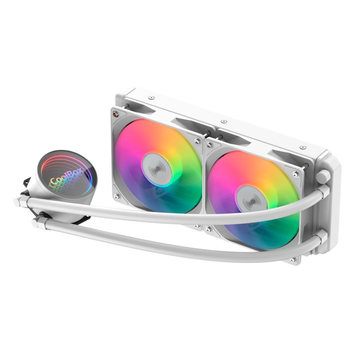 CoolBox GAMING LIQUID COOLING ARGB INFINITE LIQUID240 WHITE
