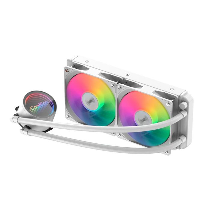 CoolBox GAMING REFRIGERAÇÃO LÍQUIDA ARGB INFINITE LIQUID240 BRANCO