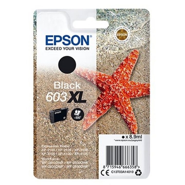 Epson Singlepack Yellow 603XL Ink