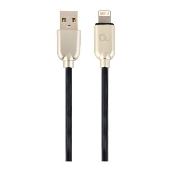 Cablexpert CC-USB2R-AMLM-1M cable de conector Lightning Negro