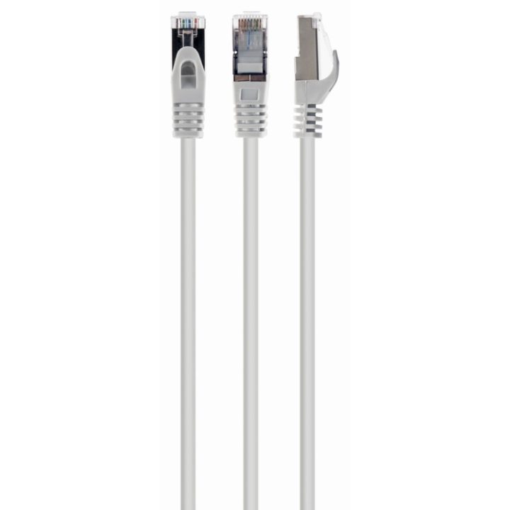 Gembird PP6A-LSZHCU-W-0.5M cabo de rede Branco 0,5 m Cat6a S/FTP…