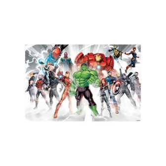 Puzzle lenticular prime 3d Marvel vengadores 200 peças