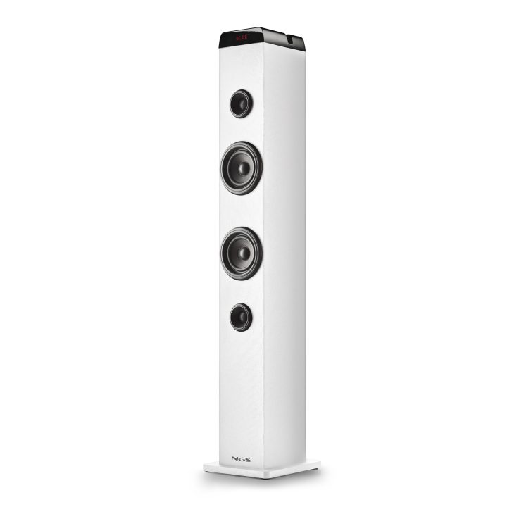 NGS Sky Charm Pro Branco Sem Fios e Com Fios 40 W
