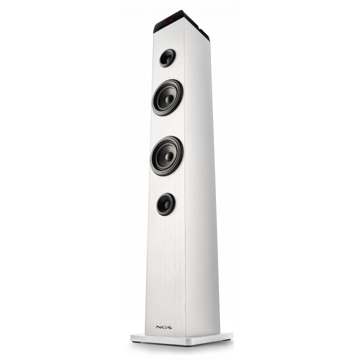 NGS Sky Charm Pro Branco Sem Fios e Com Fios 40 W