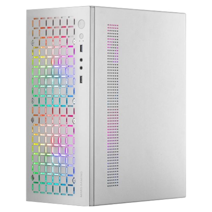 Mars Gaming MC-CORE, Compact MicroATX Gaming Case, Metal-Mesh Front…