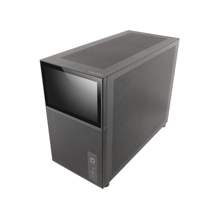 Mars Gaming MC-LCD, Caixa PC Compacta Micro-ATX, Ecrã LCD IPS 8"…