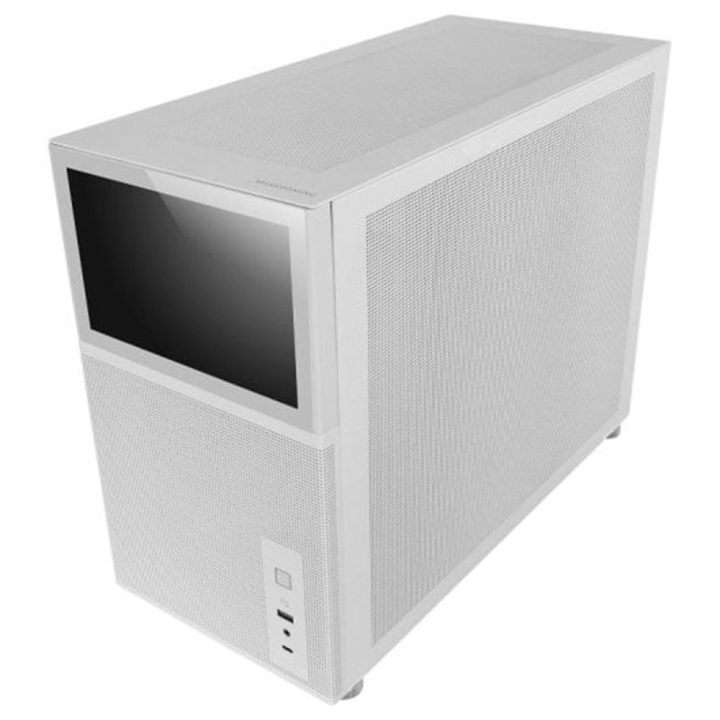 Mars Gaming MC-LCD, Caja PC Compacta Micro-ATX, Pantalla LCD IPS 8"…