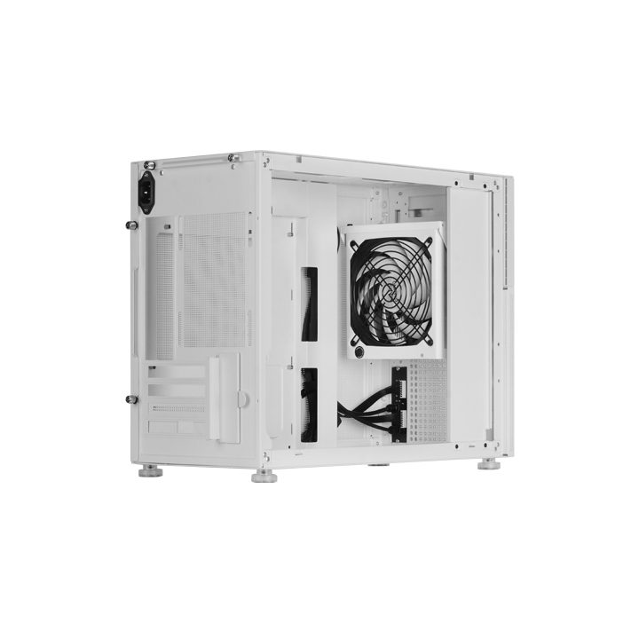 Mars Gaming MC-LCD, Compact Micro-ATX PC Case, 8" IPS LCD Screen…