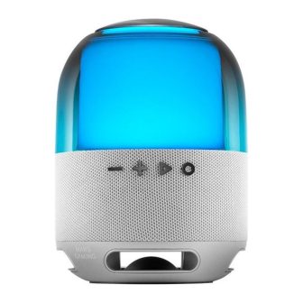 Mars Gaming MS-Flow, Altavoz Portátil Bluetooth 15W, Iluminación…