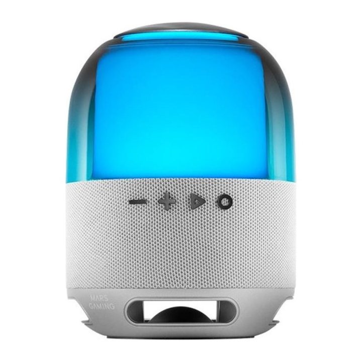 Mars Gaming MS-Flow, Altavoz Portátil Bluetooth 15W, Iluminación…