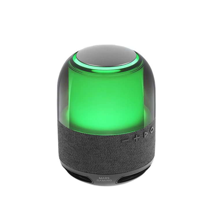 Mars Gaming MS-Flow, 15W Portable Bluetooth Speaker, 360° Orbilight…
