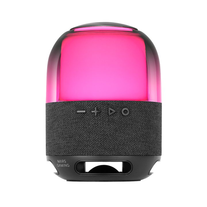 Mars Gaming MS-Flow, 15W Portable Bluetooth Speaker, 360° Orbilight…