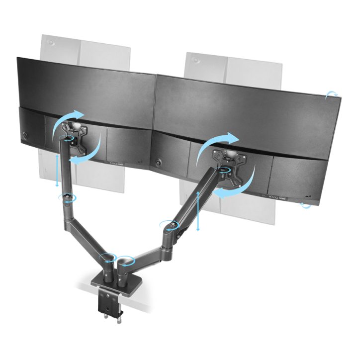 Mars Gaming MARM-PRO2 27" White Desk Mount