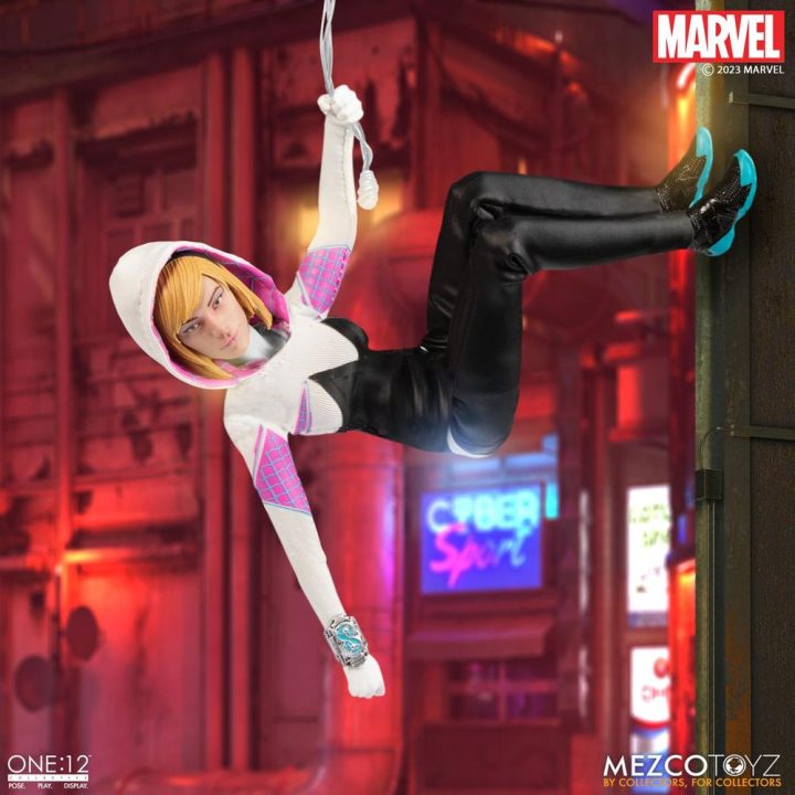 Mezco toyz Ghost-spider fig 16 cm Marvel one:12 collective (SDD77310)