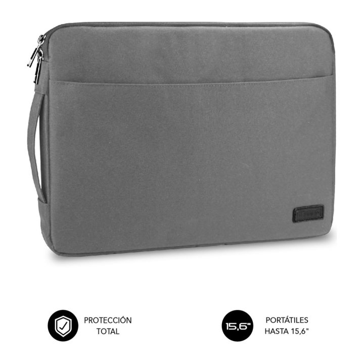 Funda Subblim urban laptop sleeve para portatil 15.6 pulgadas gris…