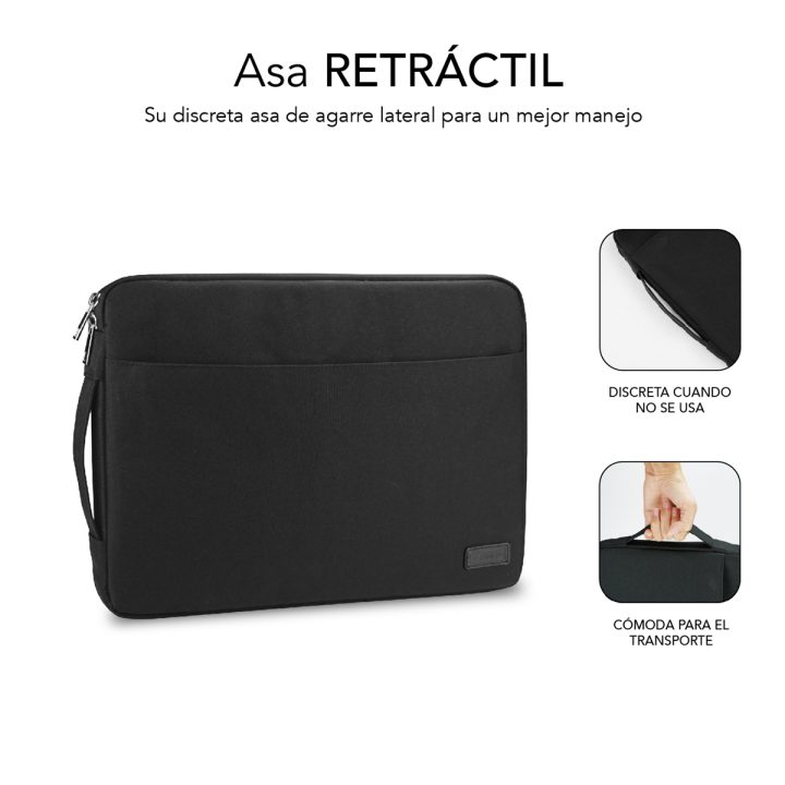 Funda Subblim urban laptop sleeve para portatil 15.6 pulgadas gris…