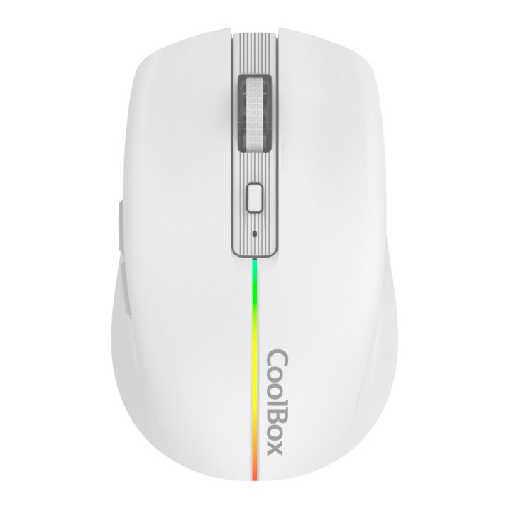 CoolBox GAMING MOUSE W01 WHITE WIRELESS RECHARGEABLE 1600DPI…