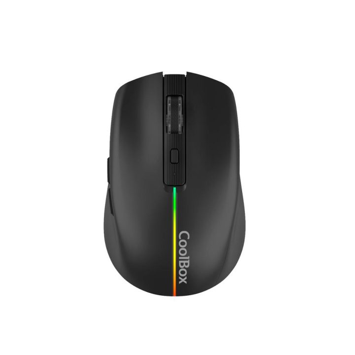 CoolBox GAMING MOUSE W01 WHITE WIRELESS RECHARGEABLE 1600DPI…