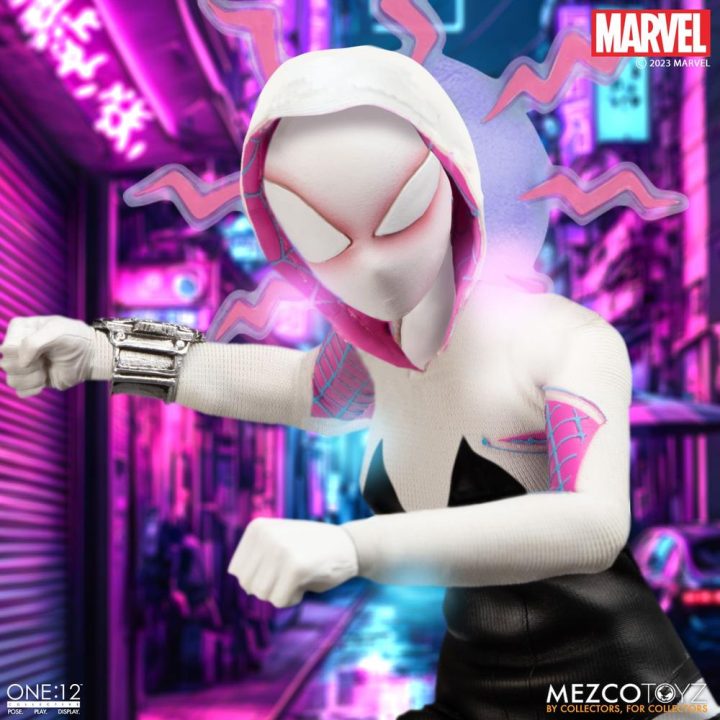 Mezco toyz Ghost-spider fig 16 cm Marvel one:12 collective (SDD77310)